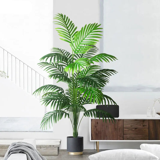 Artificial Palm Tree Tropical Fake Plants