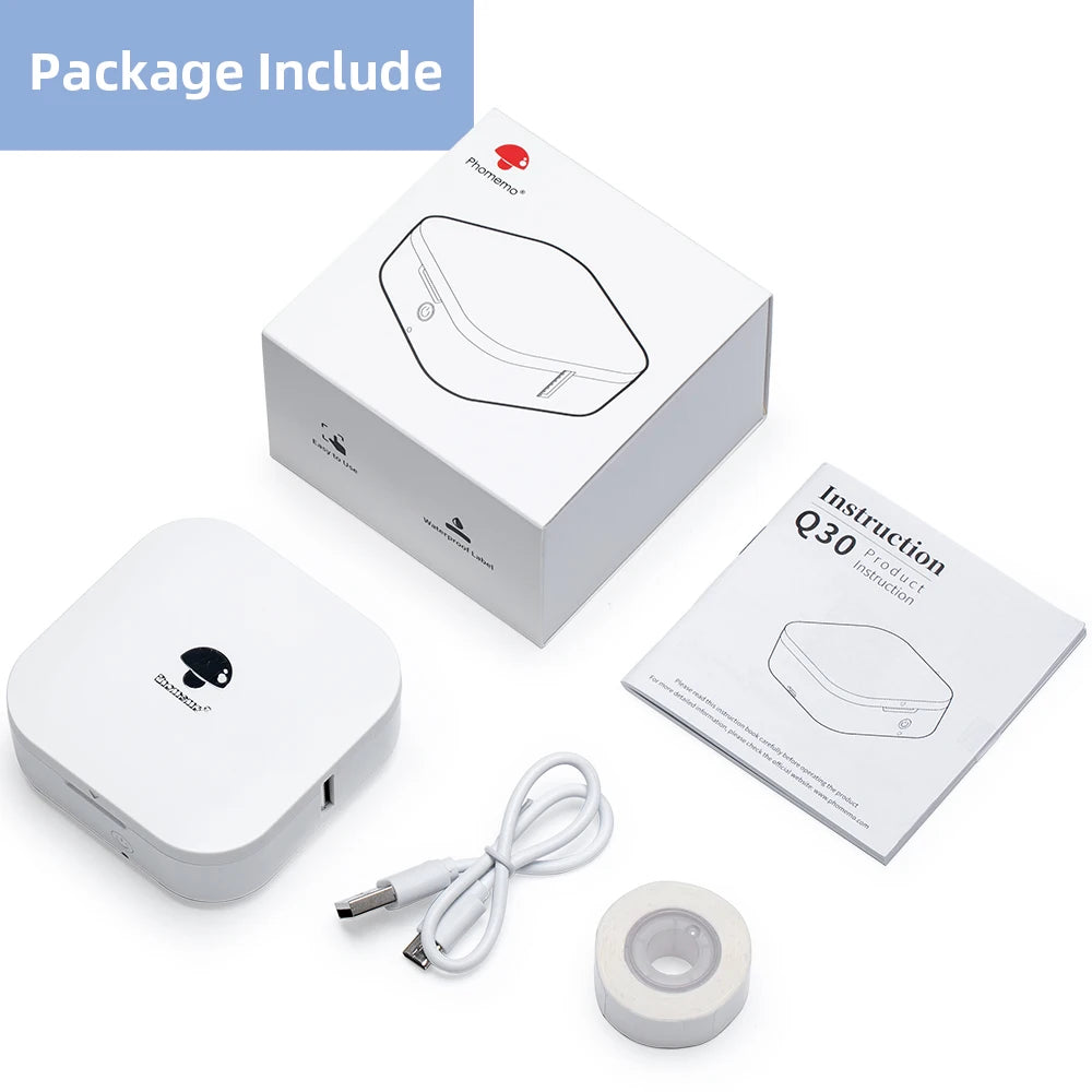Compact Thermal Label Maker