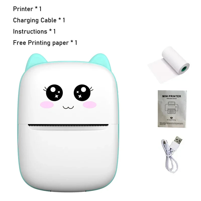 Pocket Bluetooth Thermal Label Printer