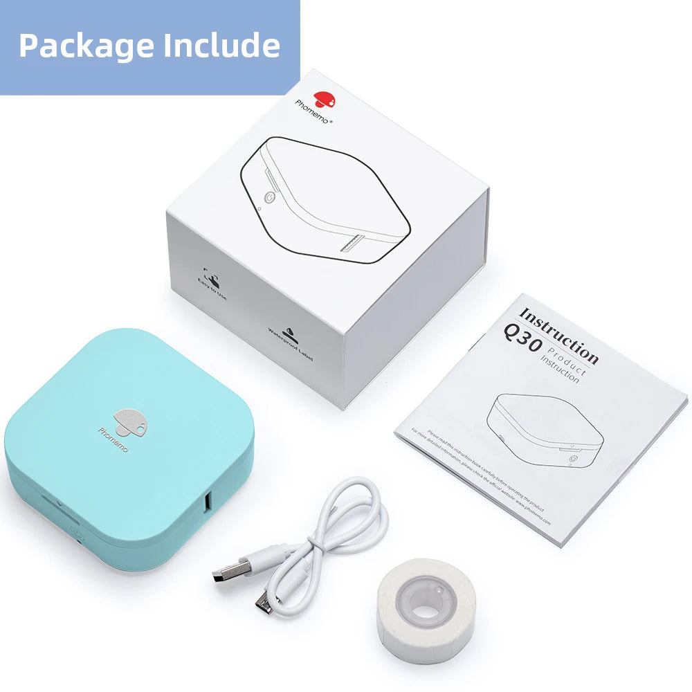 Compact Thermal Label Maker