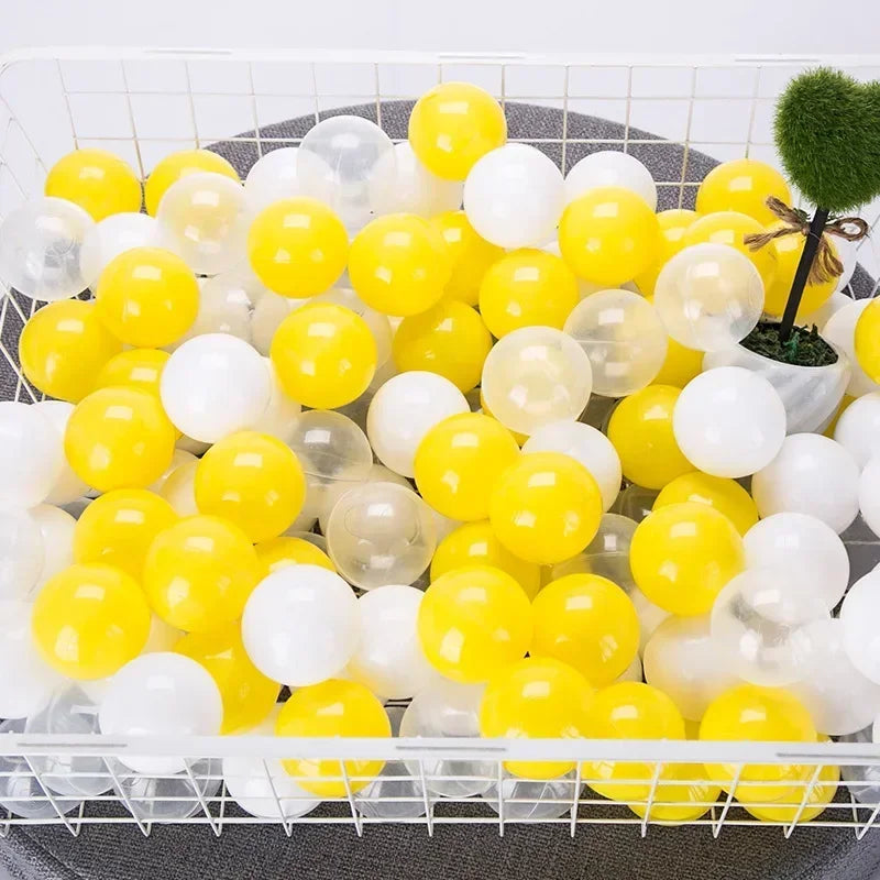 Colored Baby Plastic Balls 50pcs