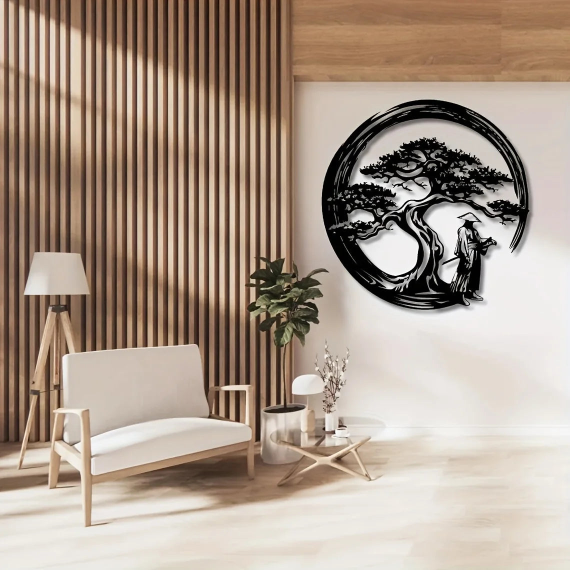 Japanese Bonsai Tori Gate Wall Decor