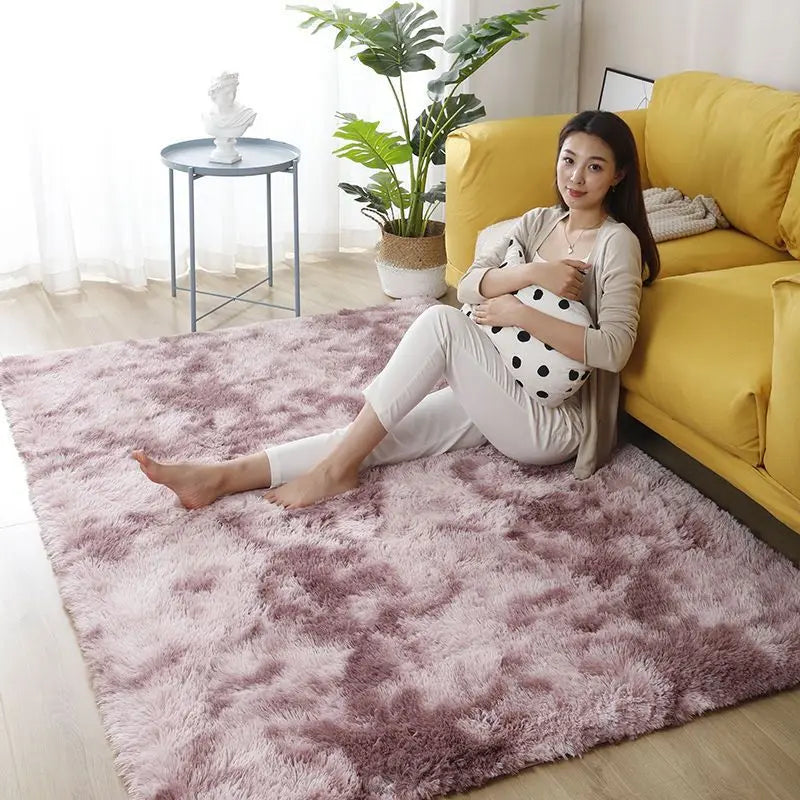 Fluffy Large Soft Velvet Carpet