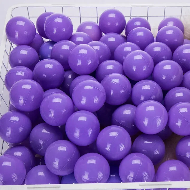 Colored Baby Plastic Balls 50pcs