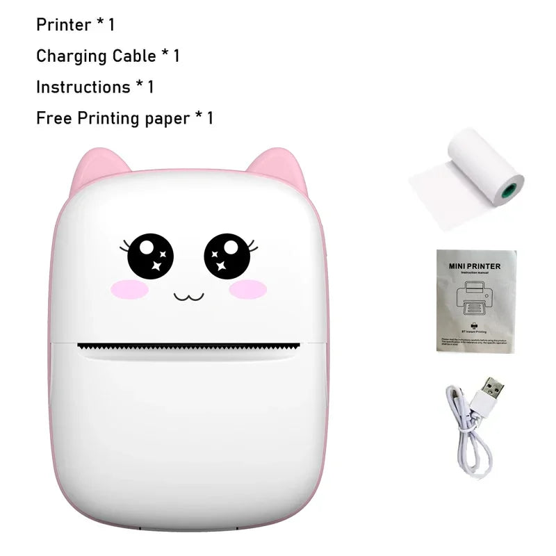 Pocket Bluetooth Thermal Label Printer