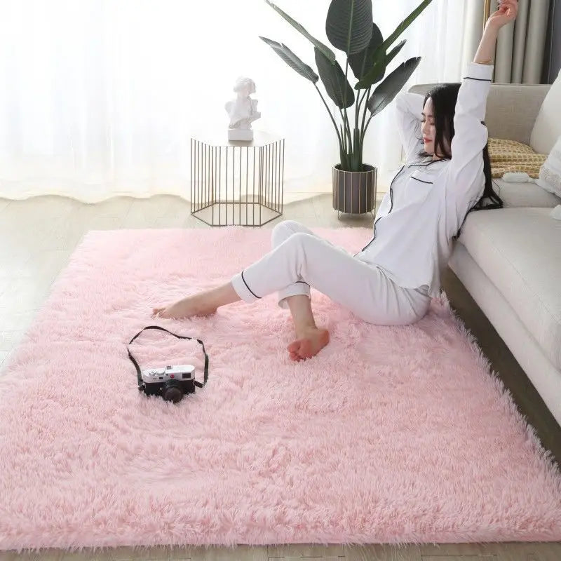 Fluffy Large Soft Velvet Carpet