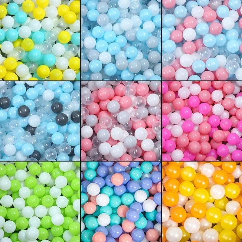 Colored Baby Plastic Balls 50pcs