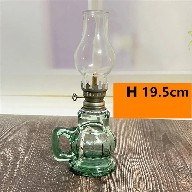 Mini Vintage Style Oil Lamp