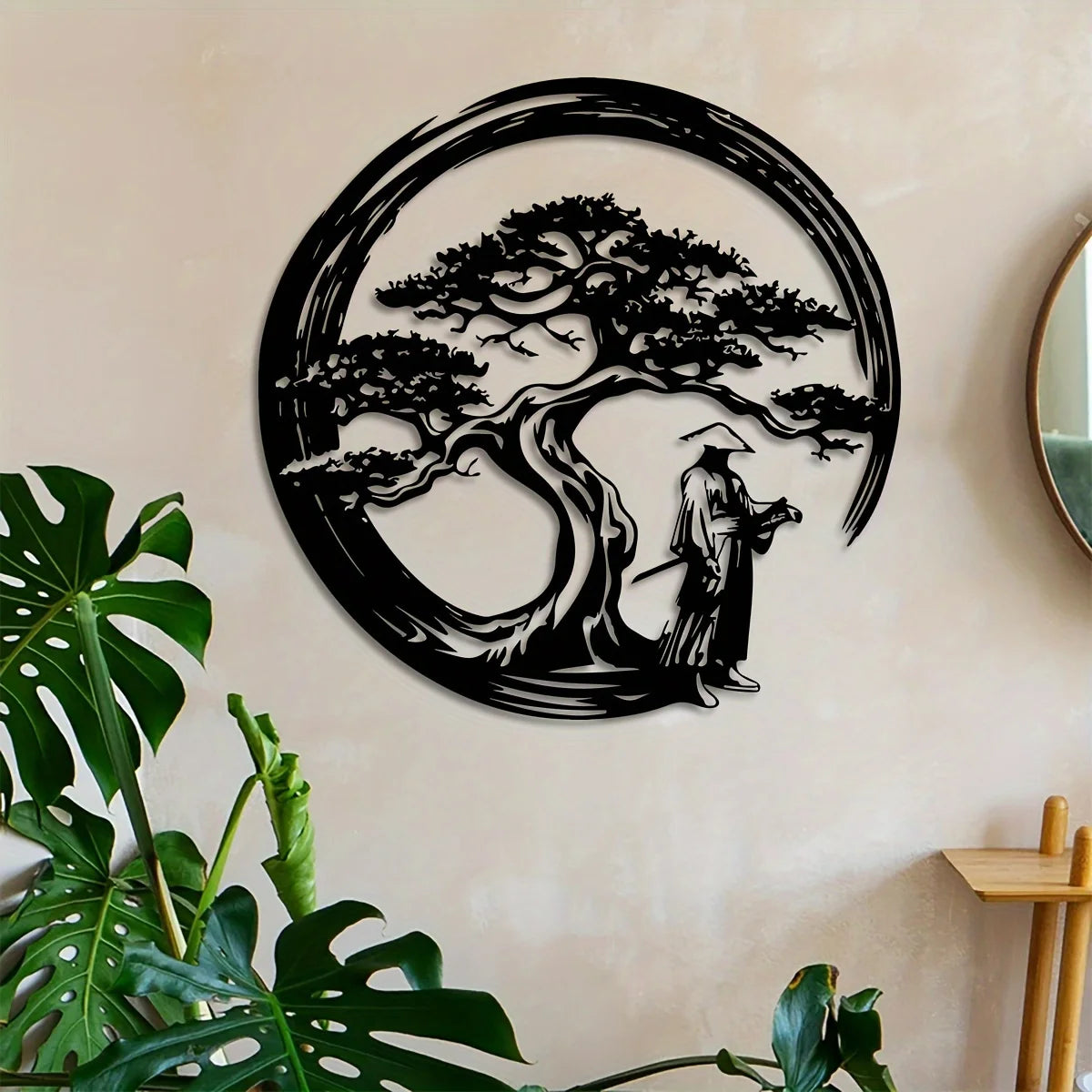 Japanese Bonsai Tori Gate Wall Decor