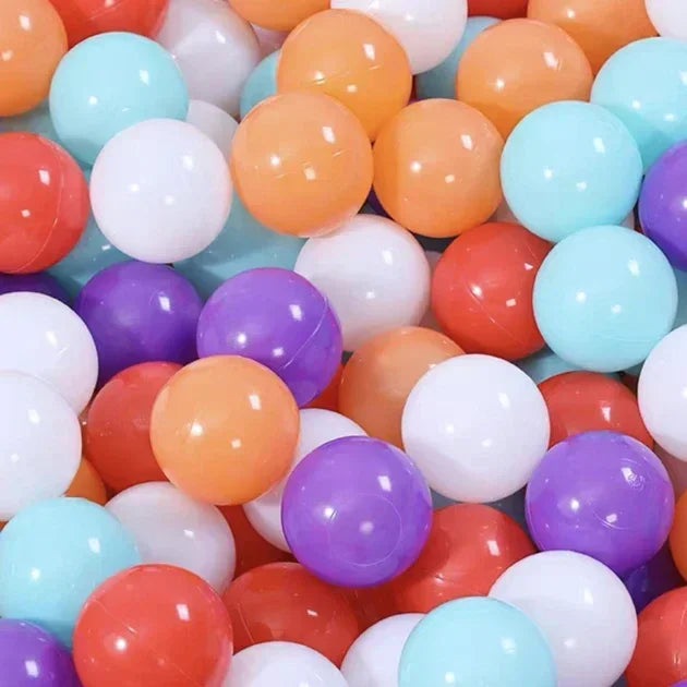 Colored Baby Plastic Balls 50pcs