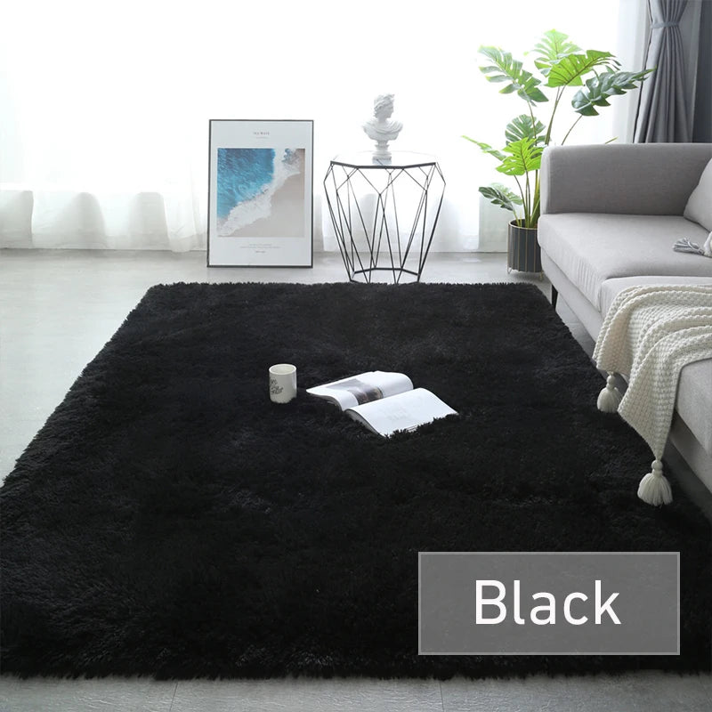 Fluffy Large Soft Velvet Carpet