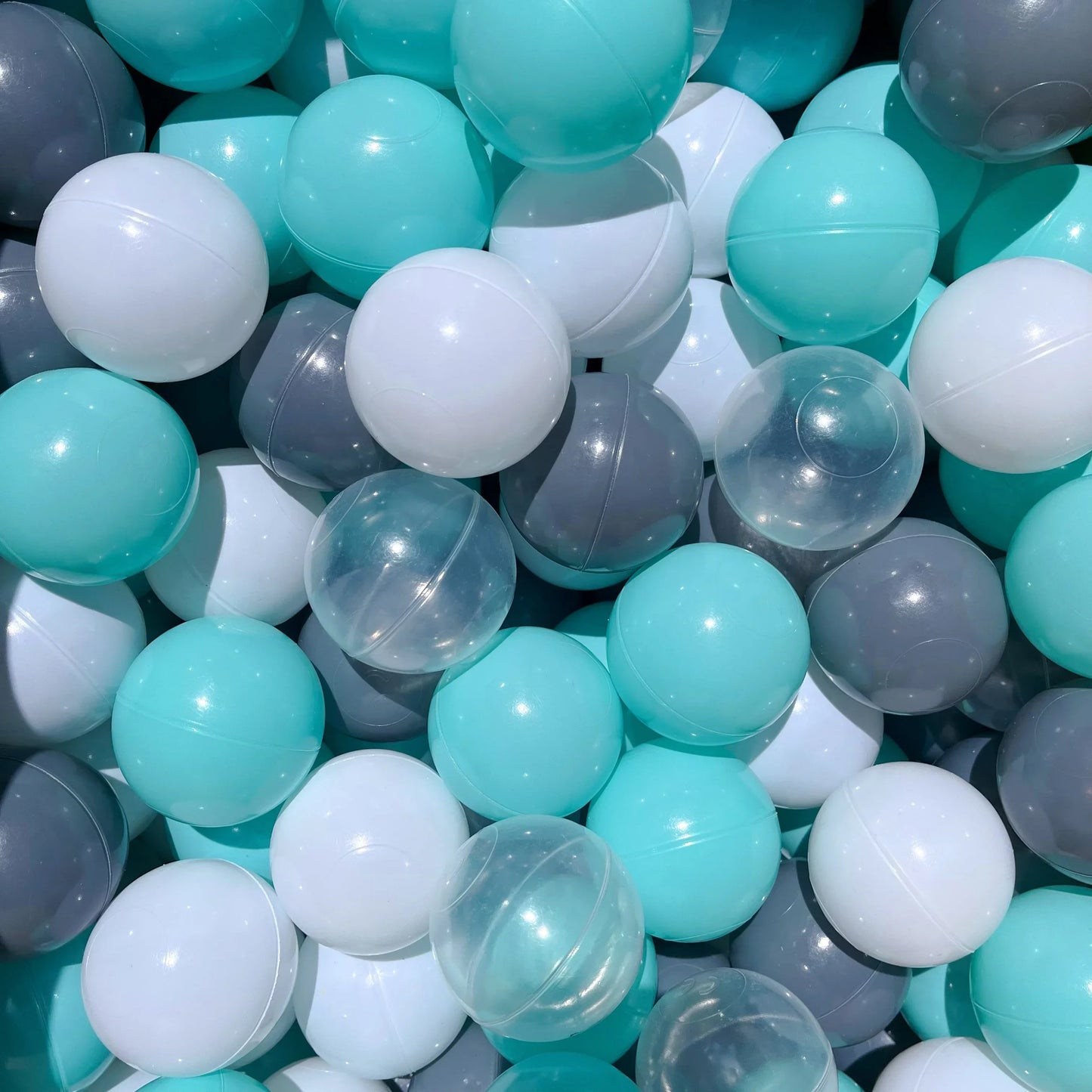 Colored Baby Plastic Balls 50pcs