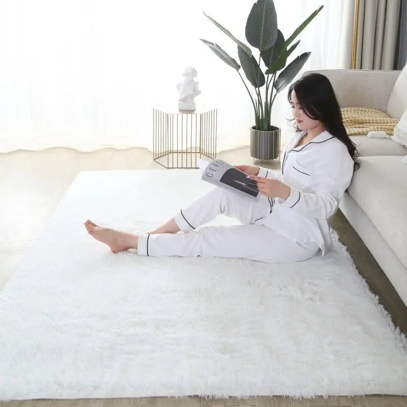 Fluffy Large Soft Velvet Carpet