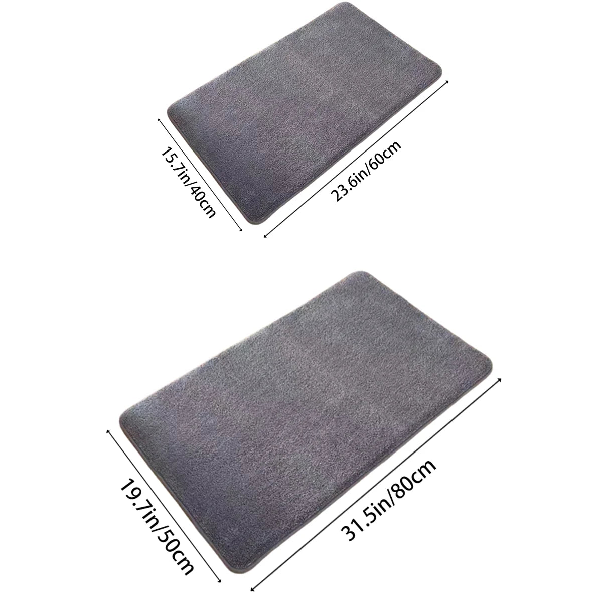 Anti-Slip Velvet Support Mat