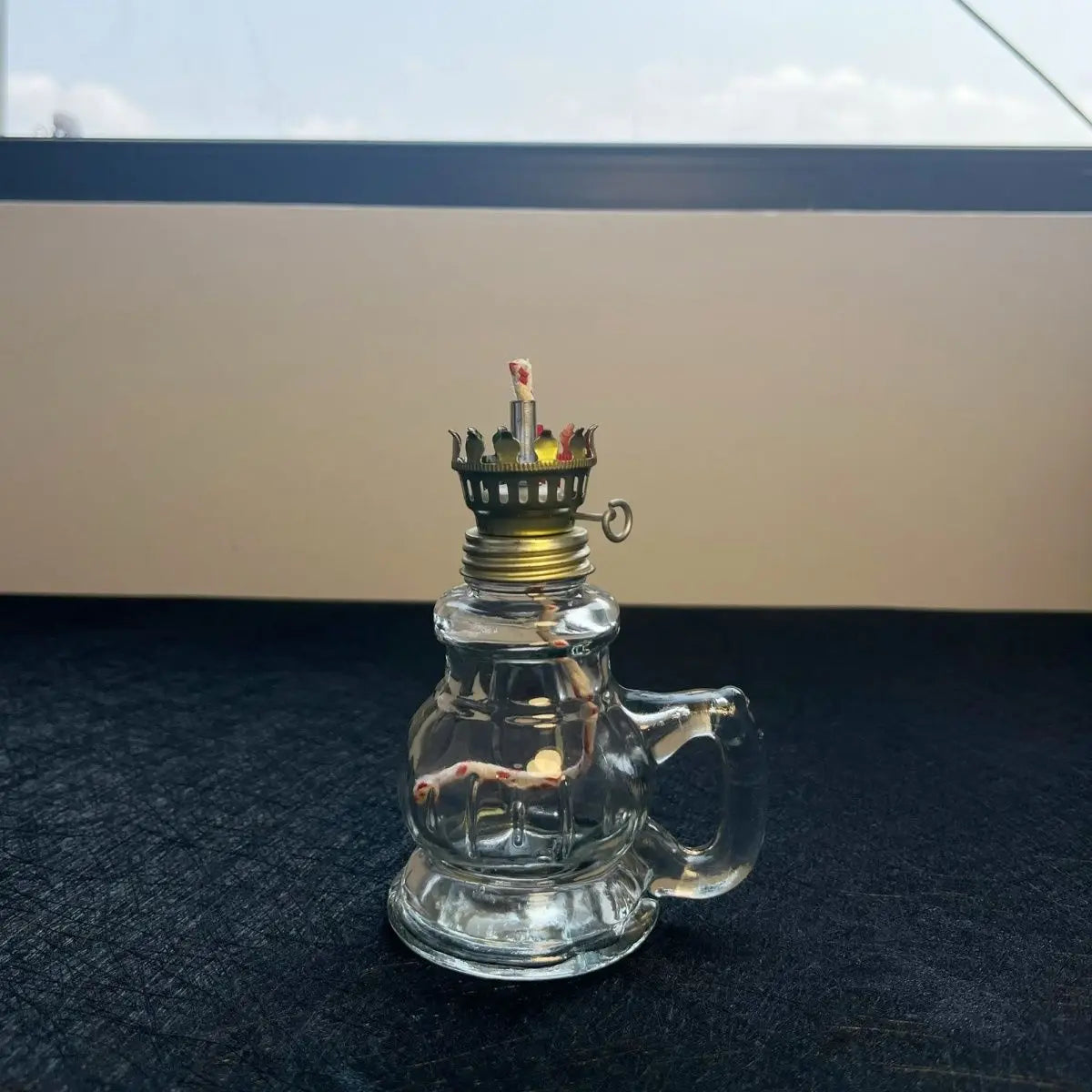 Mini Vintage Style Oil Lamp