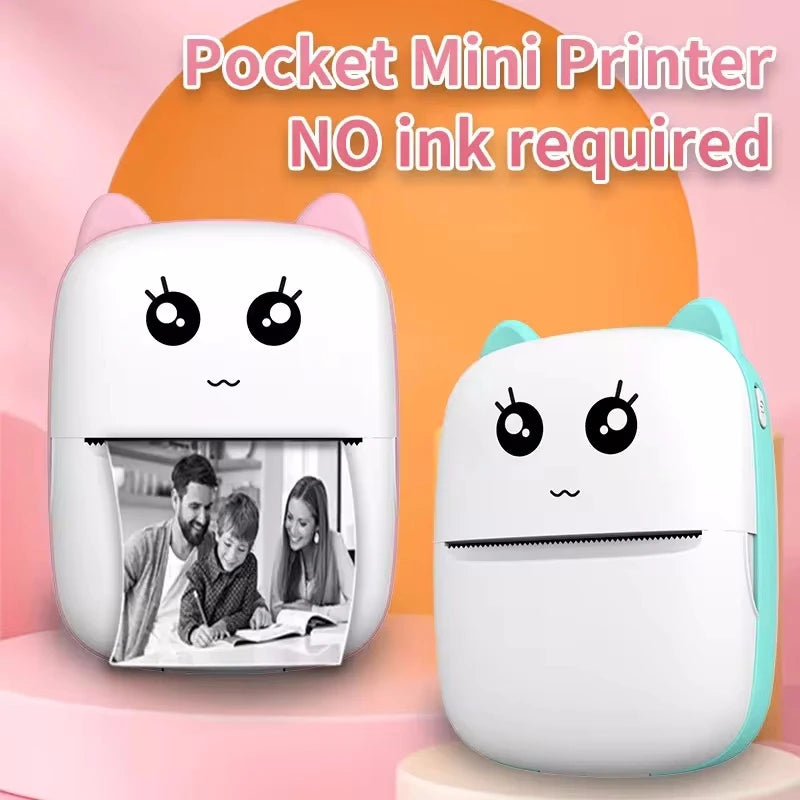 Pocket Bluetooth Thermal Label Printer