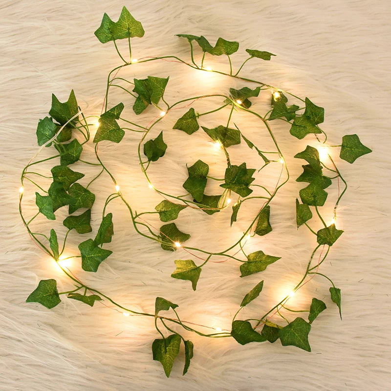 LED Ivy Garland String Lights Decor