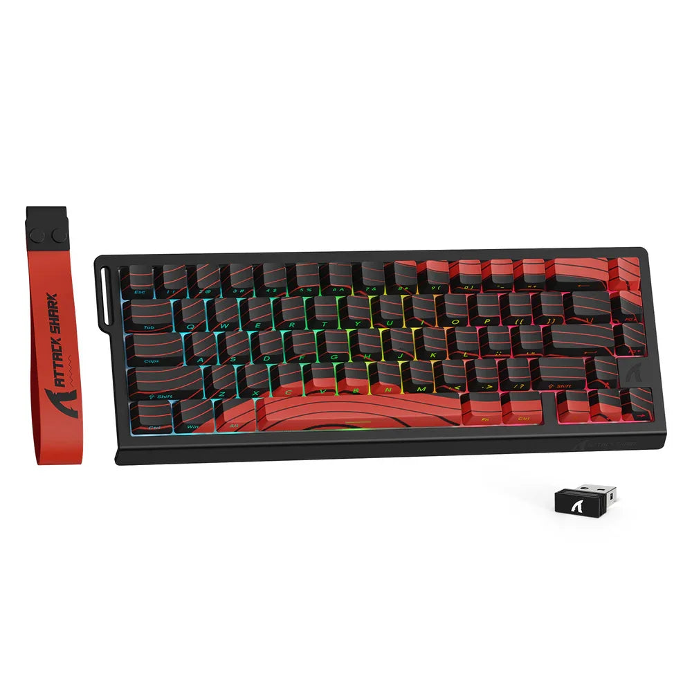Ultra-Responsive Hall Effect Gaming Keyboard