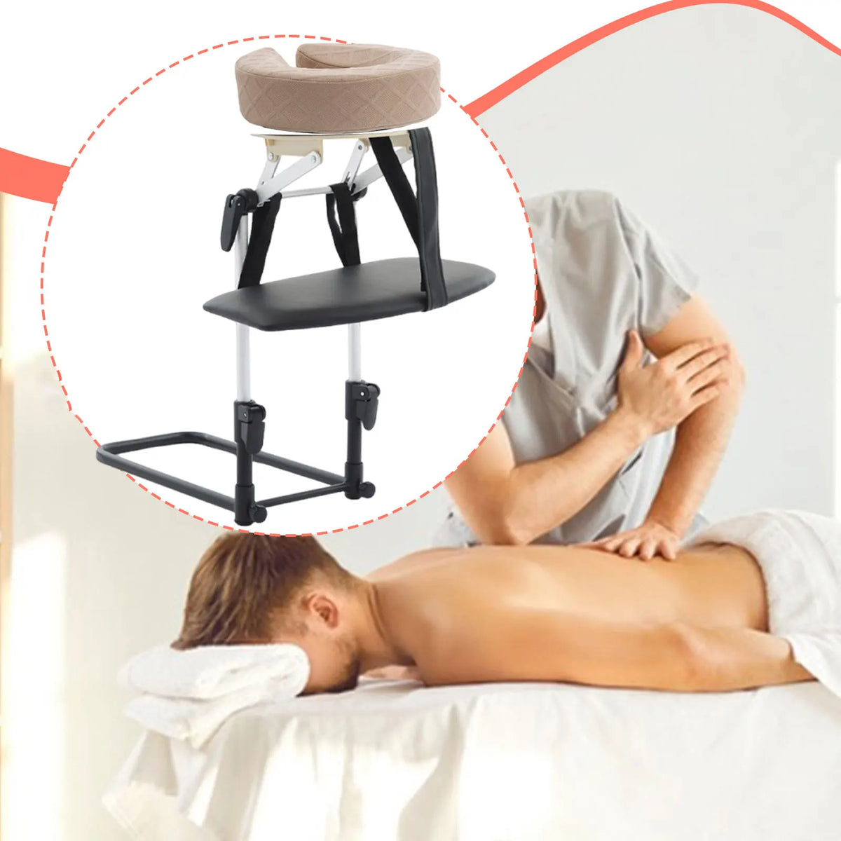 Adjustable Professional Home Spa Face Cradle