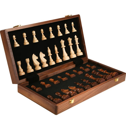 Wooden Folding Traditional Classic Chess Set