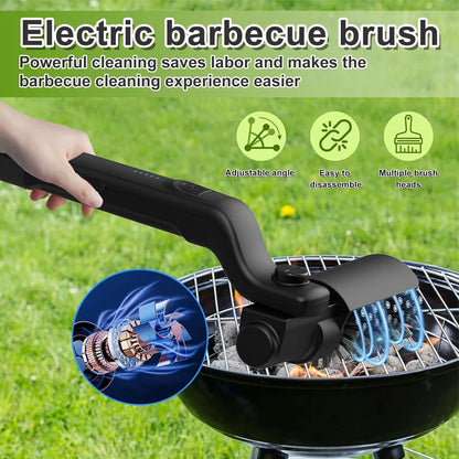 **High-Torque Automatic Grill Scrubber Pro**