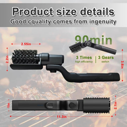 **High-Torque Automatic Grill Scrubber Pro**