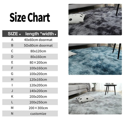 Fluffy Large Soft Velvet Carpet