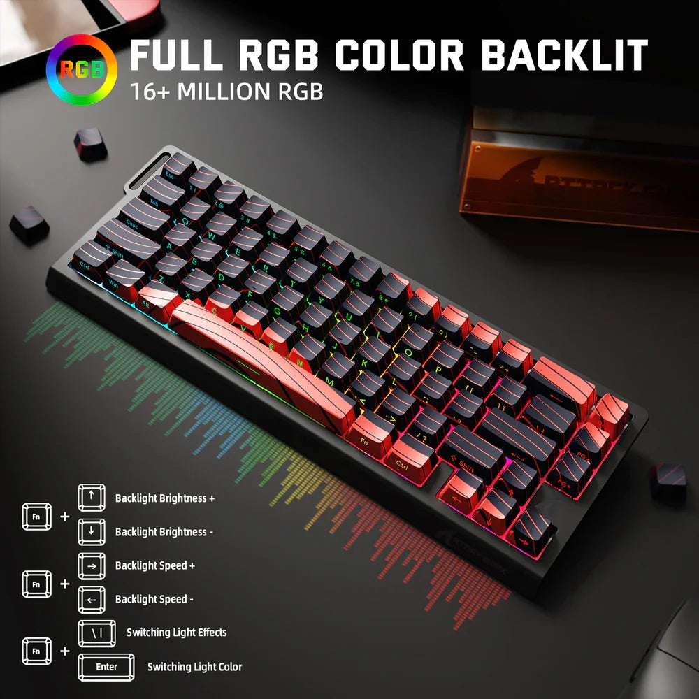 Ultra-Responsive Hall Effect Gaming Keyboard
