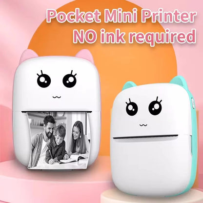 Pocket Bluetooth Thermal Label Printer